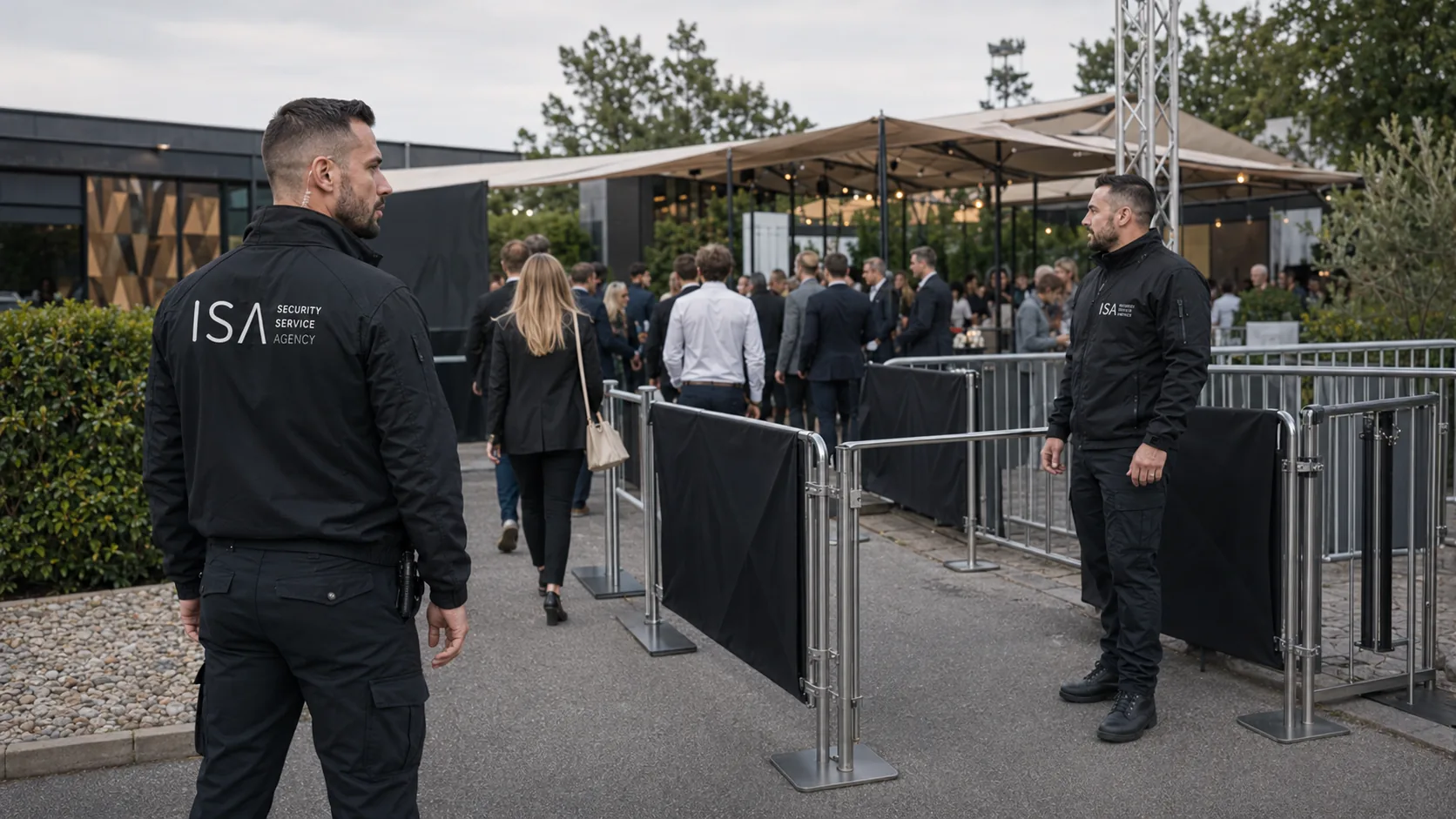 Einlasskontrolle durch ISA Security